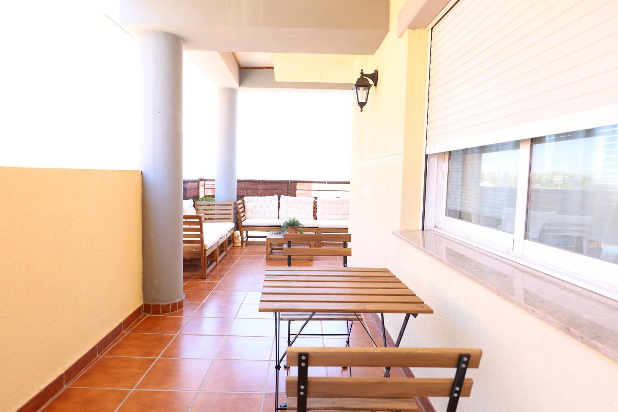 Enorme Terraza Con Vistas Al Mar By Hometels Sagunto Екстериор снимка